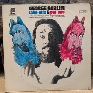 George Carlin Vinyl Record - take off & put one